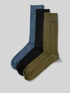 Skarpetki męskie - Skarpety z mieszanki bawełny w zestawie 3 szt. - miniaturka - grafika 1