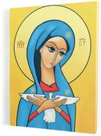 Ikony i obrazy sakralne - Matka Boża Niosąca Ducha Świętego - obraz na płótnie - miniaturka - grafika 1