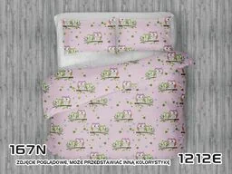 Extrapościel Pościel bawełniana 200x220 1212E Sowy Sówki Serduszka zielone Gałązka różowa - Pościel Extrapościel Pościel bawełniana 200x220 1212E Sowy Sówki Serduszka zielone Gałązka różowa - Pościel - miniaturka - grafika 1