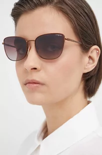 VOGUE okulary przeciwsłoneczne damskie kolor brązowy 0VO4308S - Vogue - Okulary przeciwsłoneczne - miniaturka - grafika 1