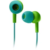 Słuchawki - SBS Pop TEPOPEARSETG Zielony - miniaturka - grafika 1