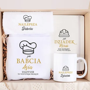 ZESTAW Dla Dziadków Wspólny Prezent Z Okazji Dnia Babci i Dziadka - Zestawy upominkowe - miniaturka - grafika 1