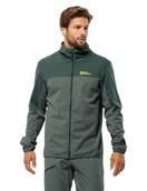 Kurtki męskie - Jack Wolfskin Feldberg męska kurtka softshellowa z kapturem M - miniaturka - grafika 1