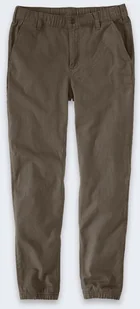 Spodnie Carhartt Rugged Flex Canvas Jogger Tarmac - Spodnie sportowe męskie - miniaturka - grafika 1