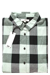 KOSZULA DAMSKA LEE BELL SKOSZULA DAMSKA LEEVE SHIRT PALE MINT L45ZKHER 112110688 - Lee - Koszule damskie - miniaturka - grafika 1