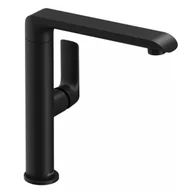 Baterie kuchenne - RAVAK X070174 FL 016.20 bateria czarna kuchenna FLAT stojąca z obrotową wylewką - miniaturka - grafika 1