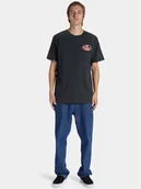 Koszulki męskie - DC T-Shirt Truckin Tees ADYZT05284 Czarny Regular Fit - miniaturka - grafika 1