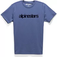 Koszulki męskie - Alpinestars Heritage Word Premium T-Shirt męski niebieski L 1210-73006-72-L - miniaturka - grafika 1