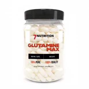 7Nutrition Glutamine Max 400caps - Glutamina - miniaturka - grafika 1