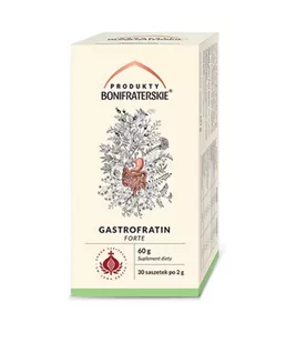 Boni Fratres Pharmaceutical Produkty Bonifraterskie Gastrofratin Forte 30 saszetek 3708641 - Układ pokarmowy - miniaturka - grafika 1