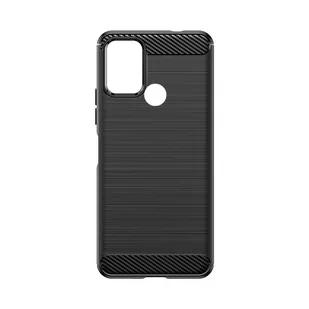 Etui Carbon Case do Nokia C22 elastyczny czarny - Etui i futerały do telefonów - miniaturka - grafika 4
