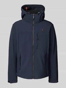 Kurtka softshell z kieszeniami zapinanymi na zamek błyskawiczny - Kurtki męskie - miniaturka - grafika 1