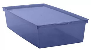 EDA Pudełko Crystaline 10L, niebieskie - Pudła i pojemniki do przechowywania - miniaturka - grafika 1