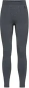 Legginsy - Odlo Męskie legginsy Performance Warm Eco, szare melange - czarne, XXL - miniaturka - grafika 1