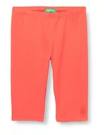 Legginsy - United Colors of Benetton Dziewczęce modelujące legginsy, Rosso Corallo 01n, 82 cm - miniaturka - grafika 1