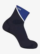 Skarpetki męskie - SALOMON Skarpety "Pulse Ankle" w kolorze granatowo-niebieskim do biegania - miniaturka - grafika 1