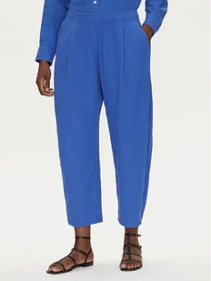 Gap Spodnie materiałowe 713952-05 Niebieski Regular Fit - Spodnie damskie - miniaturka - grafika 1