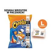 Inne przekąski suche - Cheetos CHEETOS SPIRALA SER-KETCHUP 80G zakupy dla domu i biura 61675 - miniaturka - grafika 1