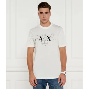 Armani Exchange T-shirt Regular Fit - Koszulki męskie - miniaturka - grafika 1