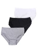 Majtki dla dzieci - Figi majtki dziewczęce dziecięce gładkie kolorowe 3PAK 146-152 MYWAY - inna (Inny) - miniaturka - grafika 1