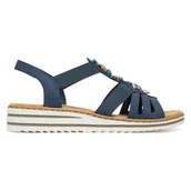 Sandały damskie - Sandały Rieker CEO-V0649-14 - miniaturka - grafika 1