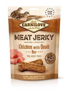 Carnilove Jerky Snack Chicken with Quail Bar - Przysmaki dla psów - miniaturka - grafika 1