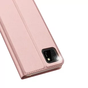 Dux Ducis Skin Pro kabura etui pokrowiec z klapką Huawei Y5p różowy - Etui i futerały do telefonów - miniaturka - grafika 3