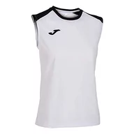 Koszulki i topy damskie - Joma Damski tank top Eco Championship T-shirt, czarno-biały, XL - miniaturka - grafika 1