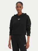 Bluzy damskie - Reebok Bluza Brice RK25495CCW Czarny Regular Fit - miniaturka - grafika 1