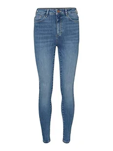 VERO MODA Damskie spodnie jeansowe - Spodnie damskie - miniaturka - grafika 1