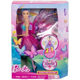 Lalka Barbie Motylkowa baletnica HXJ10 - Lalki dla dziewczynek - miniaturka - grafika 1