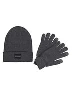 Czapki męskie - Jack & Jones 2-częściowy zestaw w kolorze szarym - miniaturka - grafika 1