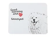 Podkładki pod mysz - Samojed podkładka pod mysz z psem Art-Dog - miniaturka - grafika 1