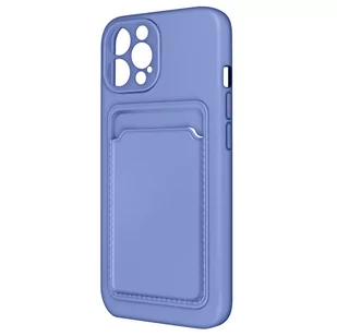 OEM Futerał Card Case do iPhone 13 Pro Max fioletowy - Etui i futerały do telefonów - miniaturka - grafika 2