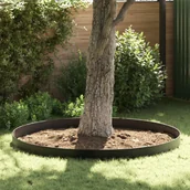 Agrowłókniny - vidaXL Bariera Korzeniowa Czarna 0,7x15 m 1,5 mm HDPE - miniaturka - grafika 1