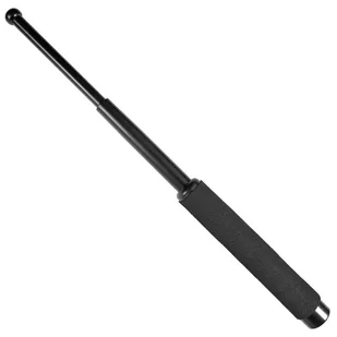 Pałka teleskopowa GS hartowana 16" Foam Black - Pałki obronne - miniaturka - grafika 1