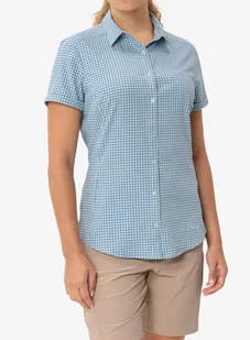 Koszula turystyczna damska Vaude Seiland Shirt III - shore blue - Odzież trekkingowa damska - miniaturka - grafika 1