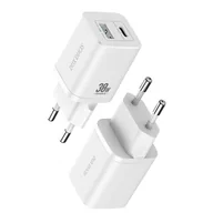 Ładowarki do telefonów - Ładowarka Sieciowa Usb-c Pd 30W + Usb QC3.0 18W - miniaturka - grafika 1
