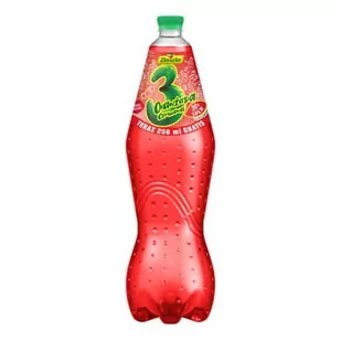 3 owoce oranżada czerwona 1,5l+250ml gazowany zawierający 20% soku - Napoje gazowane - miniaturka - grafika 1