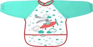 Śliniaki i fartuszki - BabyOno Śliniak z rękawkami, zielony 837 BabyOno - miniaturka - grafika 1