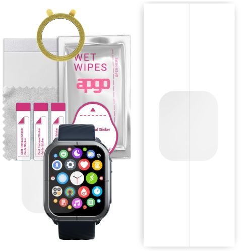 1x folia hydrożelowa ochronna do Mibro Watch C3 - apgo Smartwatch Hydrogel Protection Ochrona na ekran smartwatcha