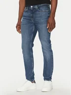 Spodnie męskie - Calvin Klein Jeans Jeansy J30J327162 Niebieski Slim Fit - miniaturka - grafika 1