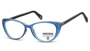 Okulary oprawki korekcyjne Kocie Montana MA57F niebiesko-czarne - Okulary korekcyjne, oprawki, szkła - miniaturka - grafika 1