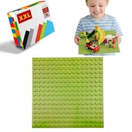 Klocki - Evi, Płytka konstrukcyjna do klocków - jasny zielony - miniaturka - grafika 1