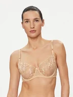 Biustonosze - Guess Biustonosz z fiszbiną Giselle O4RC00 KC190 Beżowy - miniaturka - grafika 1