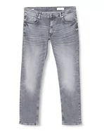 Spodenki męskie - s.Oliver Męskie spodnie jeansowe długie, szary, W28/L32, szary, 28W / 32L - miniaturka - grafika 1