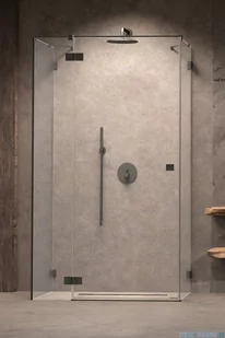 Radaway Essenza Pro Brushed GunMetal Kdj+S kabina 80x90x80cm lewa szczotkowany grafit 10097390-92-01L/10098080-01-01/10098080-01-01 - Kabiny prysznicowe Radaway Essenza Pro Brushed GunMetal Kdj+S kabina 80x90x80cm lewa szczotkowany grafit 10097390-92-01L/10098080-01-01/10098080-01-01 - Kabiny prysznicowe - miniaturka - grafika 1