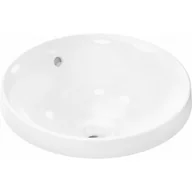 Umywalki - HANSGROHE 60155450 Xuniva S Umywalka wpuszczana w blat 40x40 bez otworu na baterię, z przelewem - miniaturka - grafika 1