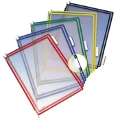 Prezentery i wskaźniki - Panele prezentacyjne TARIFOLD Technics A4 10szt. mix kolorów /114009/ - miniaturka - grafika 1