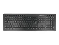 Klawiatury - DeLOCK 12004 klawiatura USB QWERTZ Niemiecki Czarny 12004 - miniaturka - grafika 1